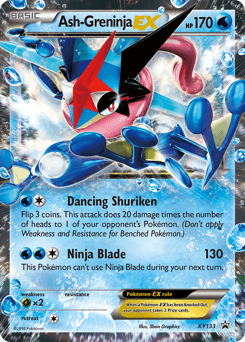 Ash-Greninja EX #XY133 — Pokemon Promo