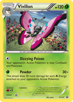 Vivillon #XY137 — Pokemon Promo