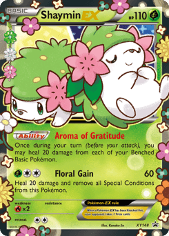 Shaymin EX #XY148 — Pokemon Promo