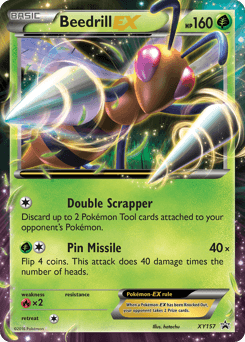 Beedrill EX #XY157 — Pokemon Promo