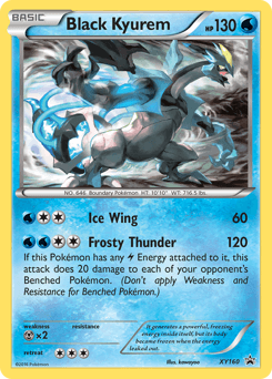 Black Kyurem #XY160 — Pokemon Promo
