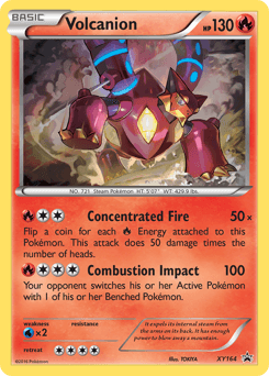 Volcanion #XY164 — Pokemon Promo