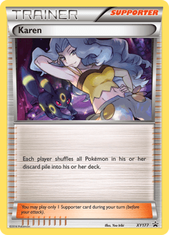 Karen #XY177 — Pokemon Promo
