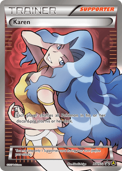 Karen #XY177a — Pokemon Promo