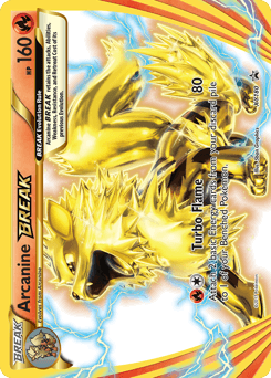 Arcanine BREAK #XY180 — Pokemon Promo