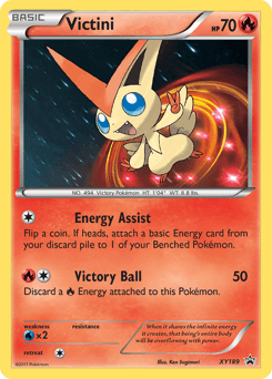 Victini #XY189 — Pokemon Promo