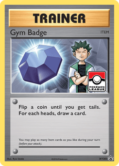 Gym Badge #XY203 — Pokemon Promo