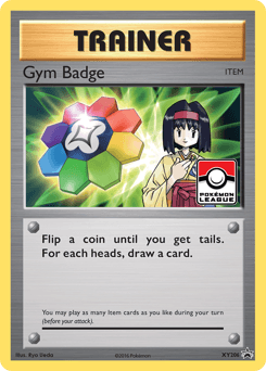 Gym Badge #XY206 — Pokemon Promo