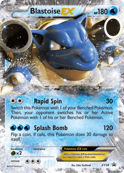 Blastoise EX #XY30 — Pokemon Promo