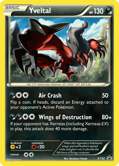 Yveltal #XY32 — Pokemon Promo