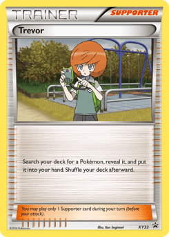Trevor #XY33 — Pokemon Promo