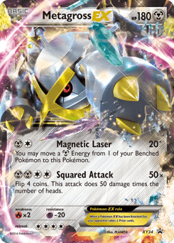 Metagross EX #XY34 — Pokemon Promo