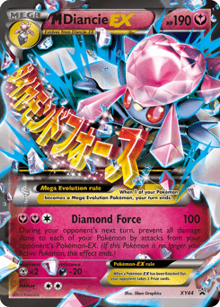 Mega Diancie EX #XY44 — Pokemon Promo