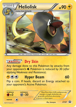 Heliolisk #XY47 — Pokemon Promo