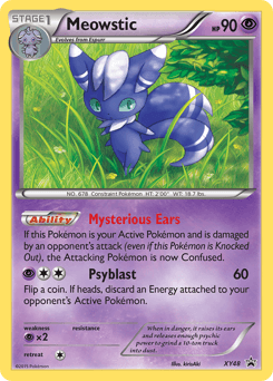 Meowstic #XY48 — Pokemon Promo