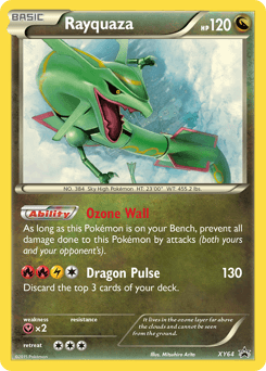 Rayquaza #XY64 — Pokemon Promo