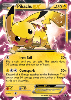 Pikachu EX #XY84 — Pokemon Promo
