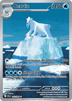 Beartic #110 — Pokemon Black Bolt