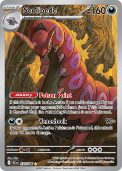 Scolipede #134 — Pokemon Black Bolt