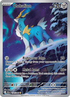 Cobalion #144 — Pokemon Black Bolt
