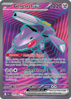 Genesect ex #161 — Pokemon Black Bolt