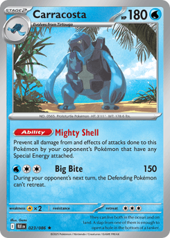 Carracosta #23 — Pokemon Black Bolt