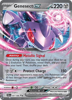 Genesect ex #67 — Pokemon Black Bolt