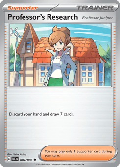 Professor's Research: Professor Juniper #85 — Pokemon Black Bolt