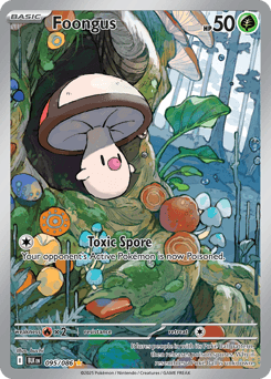 Foongus #95 — Pokemon Black Bolt