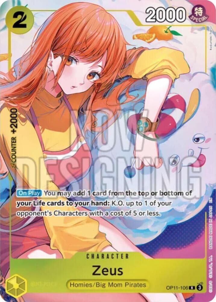 Zeus [Bandai Card Games Fest 24-25] OP11-106 — One Piece Fist of Divine Speed