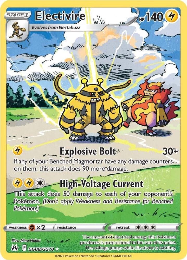 Electivire #GG08 — Pokemon Crown Zenith
