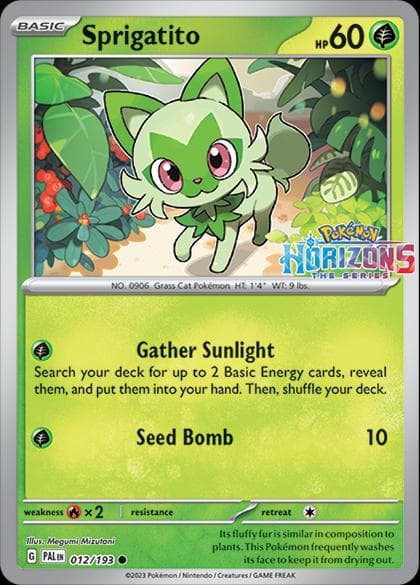 Sprigatito [Horizons] #12 — Pokemon Paldea Evolved