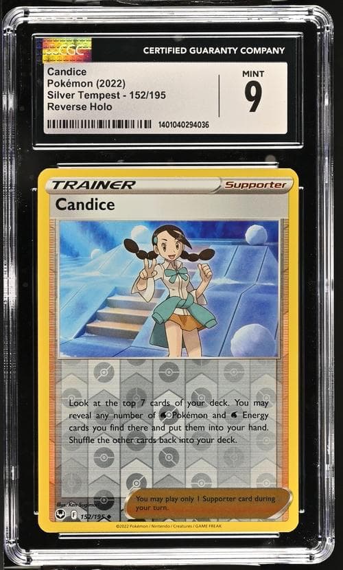 Candice [Reverse Holo] #152 — Pokemon Silver Tempest