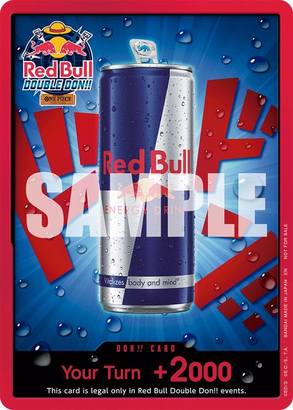 DON!! Card [Red Bull]  — One Piece Promo