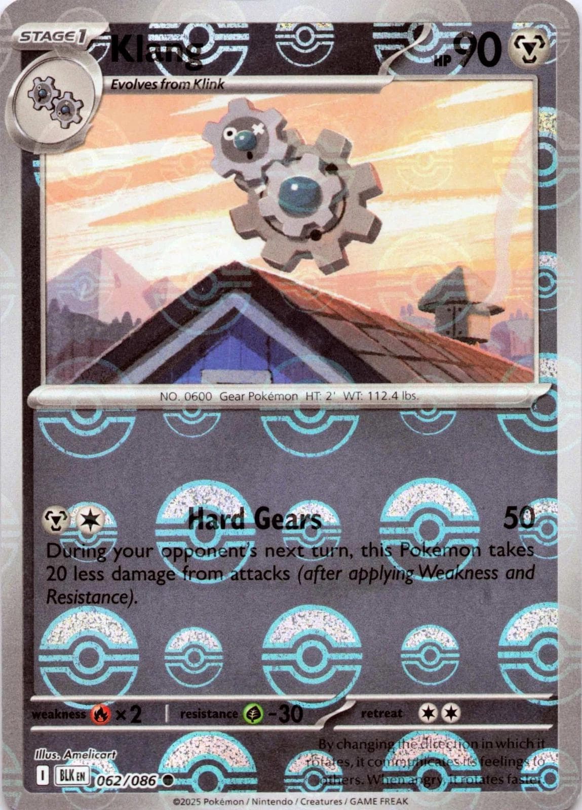 Klang [Poke Ball] #62 — Pokemon Black Bolt