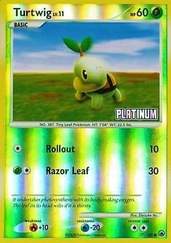 Turtwig [Stamped] #77 #77 — Pokemon Majestic Dawn