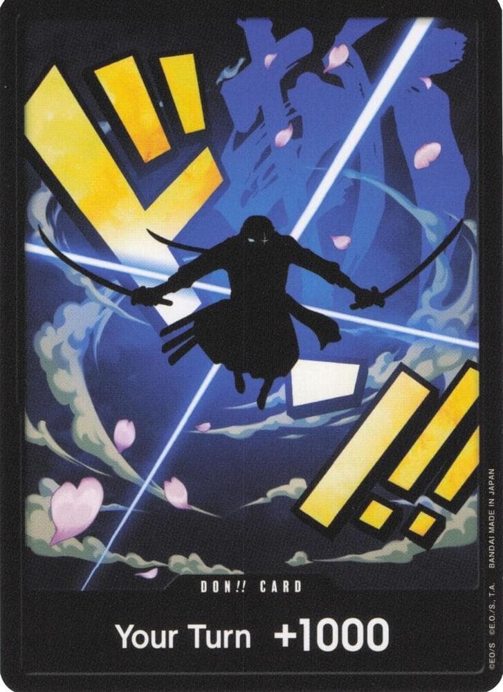 DON Card [Zoro]  — One Piece Premium Booster