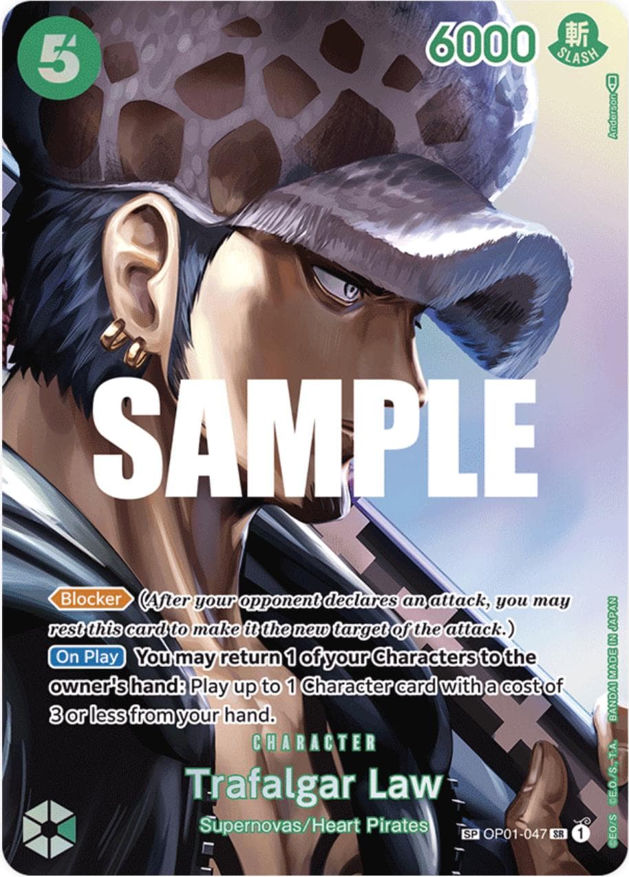 Trafalgar Law [SP] OP01-047 — One Piece Romance Dawn