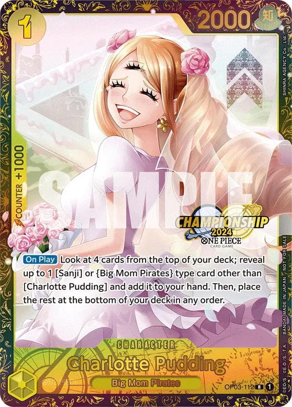 Charlotte Pudding [Championship 2024] OP03-112 — One Piece Pillars of Strength