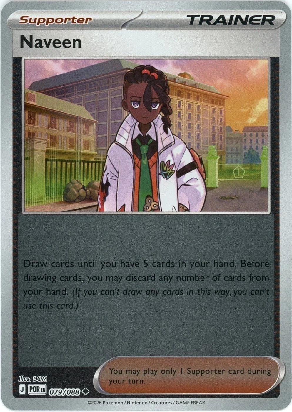 Naveen [Reverse Holo] #79 — Pokemon Perfect Order