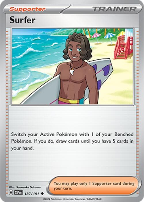 Surfer #187 — Pokemon Surging Sparks