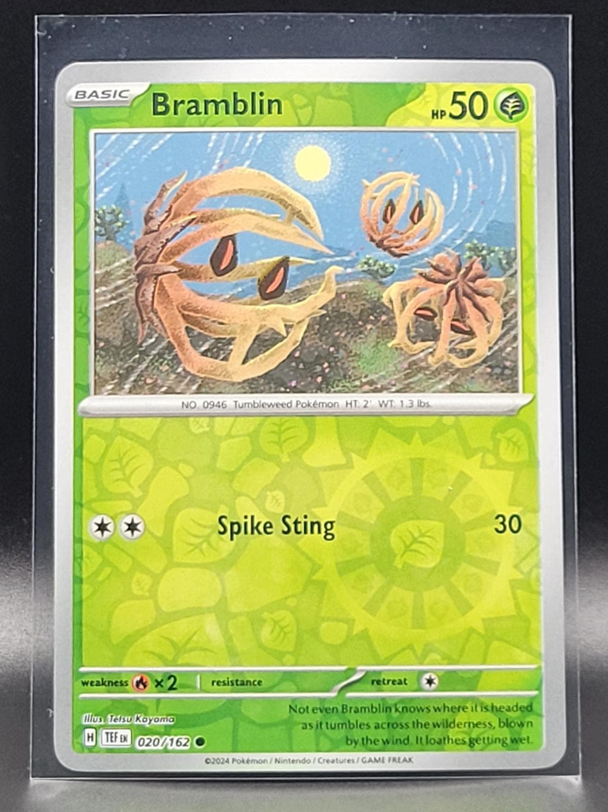 Bramblin [Reverse Holo] #20 — Pokemon Temporal Forces