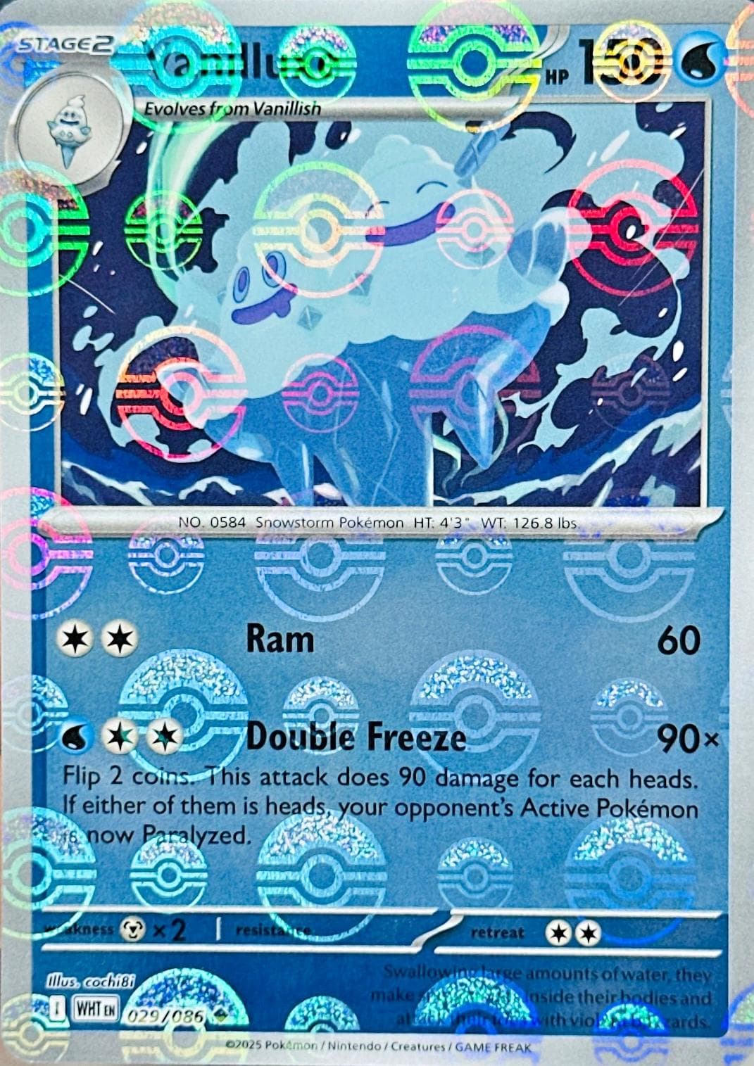 Vanilluxe [Poke Ball] #29 — Pokemon White Flare