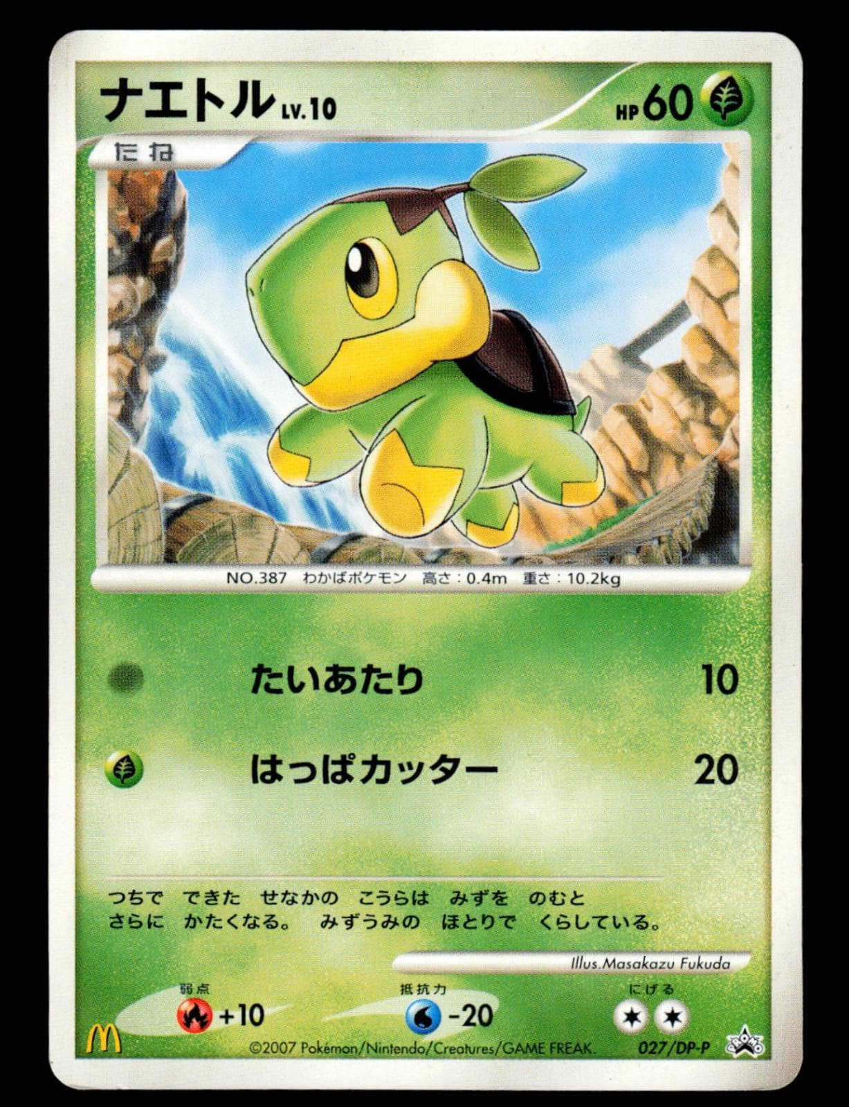 Turtwig #27/DP-P — Pokemon Japanese Promo