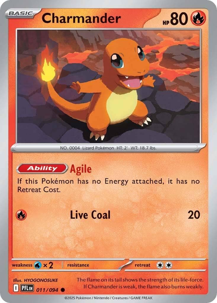 Charmander #11 — Pokemon Phantasmal Flames
