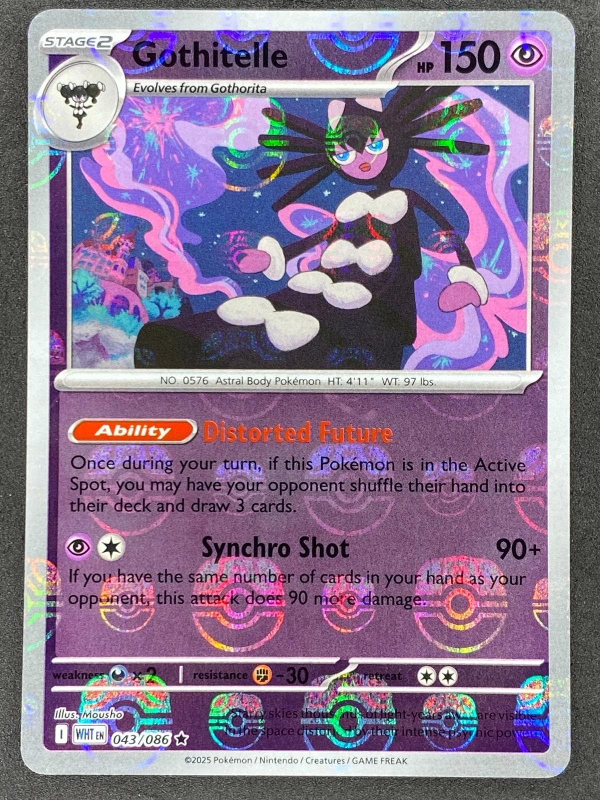 Gothitelle [Master Ball] #43 — Pokemon White Flare