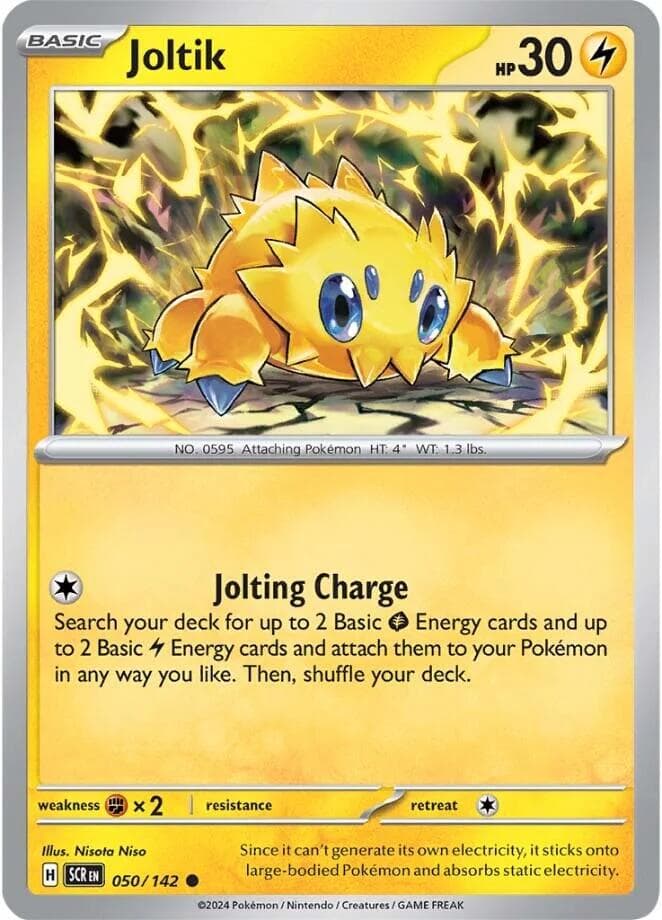 Joltik #50 — Pokemon Stellar Crown