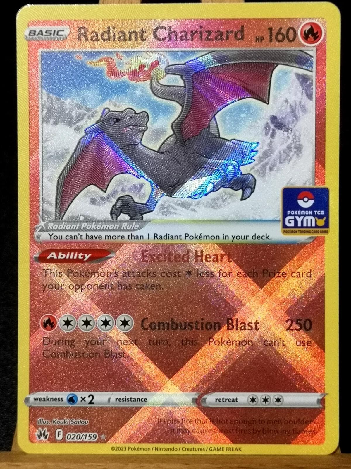 Radiant Charizard [Gym] #20 — Pokemon Crown Zenith