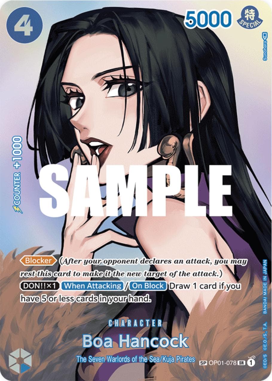 Boa Hancock [SP] OP01-078 — One Piece Romance Dawn