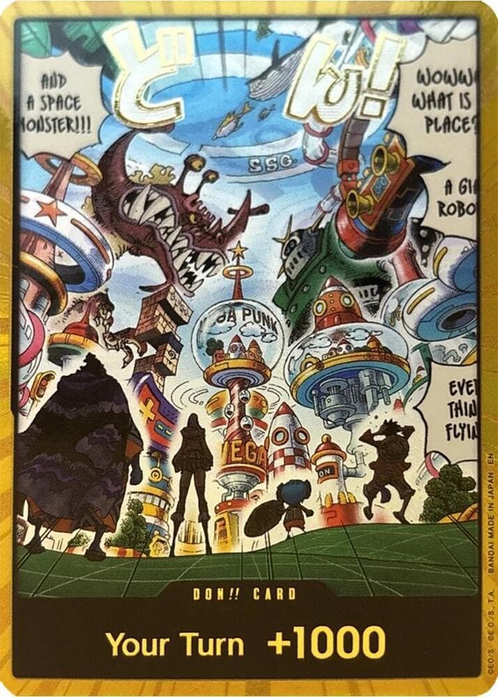 Don Card [Egghead Gold]  — One Piece Azure Sea's Seven